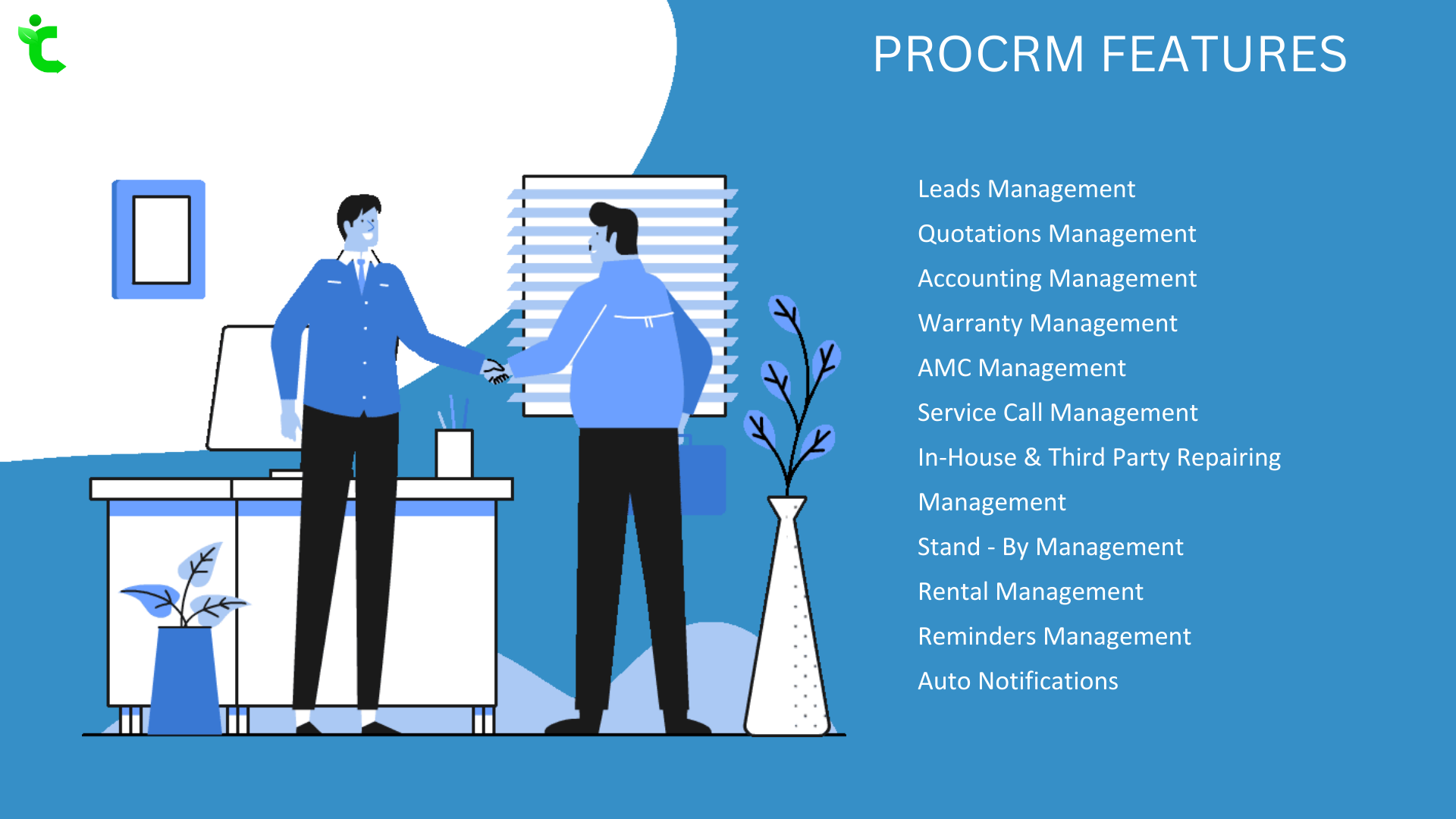 PROCRM Login Page Image 2
